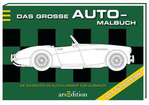 Das große Auto-Malbuch de Burkhard Schäfer