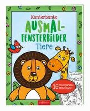 Kunterbunte Ausmal-Fensterbilder - Tiere de Holly McRowan