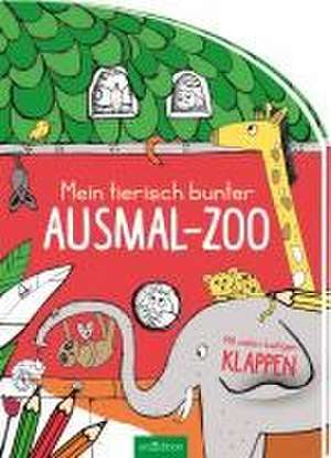 Mein tierisch bunter Ausmal-Zoo de Karolina Benz