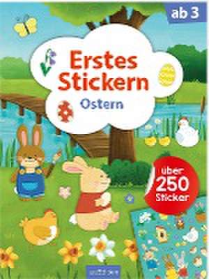 Erstes Stickern - Ostern de Sarah Dietz