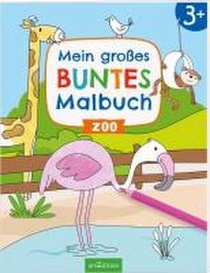 Mein großes buntes Malbuch - Zoo de Marlit Kraus