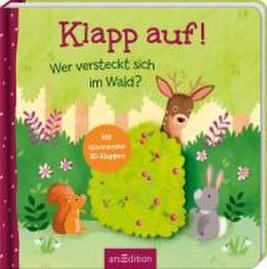 Klapp auf! Wer versteckt sich im Wald? de Elena Bruns