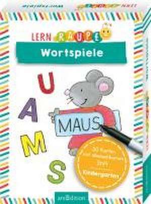 Lernraupe - Wortspiele de Angela Wiesner