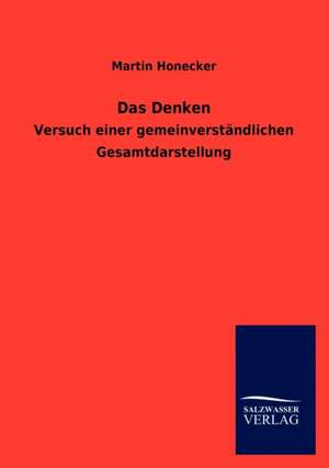 Das Denken de Martin Honecker