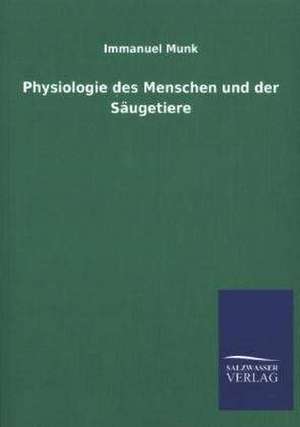 Physiologie Des Menschen Und Der Saugetiere: La Nueva Cultura del Reciclaje de Immanuel Munk