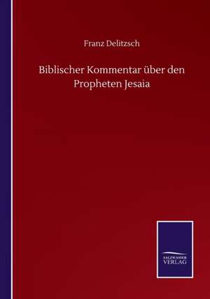 Biblischer Kommentar über den Propheten Jesaia de Franz Delitzsch