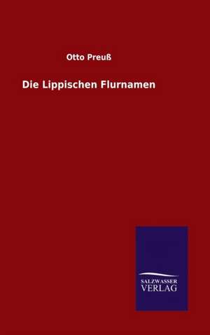 Die Lippischen Flurnamen de Otto Preuß