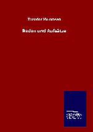 Reden Und Aufsatze: Tiere Der Fremde de Theodor Mommsen