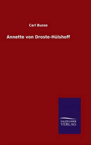 Annette Von Droste-Hulshoff