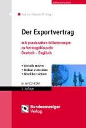 Der Exportvertrag de Christoph Graf von Bernstorff