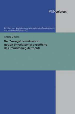 Der Zwangslizenzeinwand Gegen Unterlassungsanspruche Des Immaterialguterrechts: Auferstehungsglaube, Heils- Und Abendmahlslehre Im Kontext Urchristlicher Verarbeitung Von Schuld Und Trauer de Lena Vitols