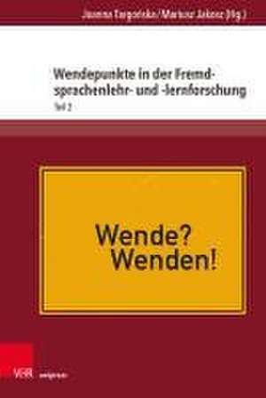 Wendepunkte in der Fremdsprachenlehr- und -lernforschung de Joanna Targo¿ska