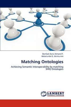 Matching Ontologies de Donfack Kana Armand F.