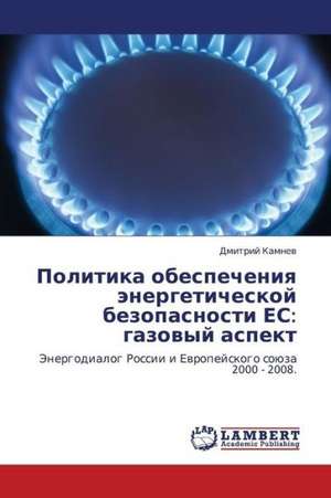 Politika obespecheniya energeticheskoy bezopasnosti ES: gazovyy aspekt de Kamnev Dmitriy