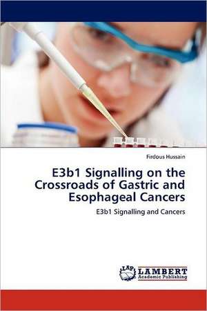 E3b1 Signalling on the Crossroads of Gastric and Esophageal Cancers de Firdous Hussain