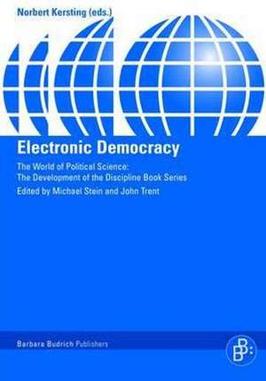 Electronic Democracy de Norbert Kersting