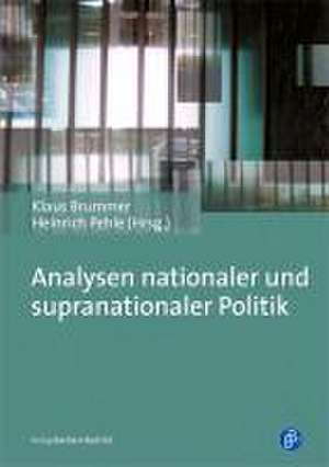 Analysen nationaler und supranationaler Politik de Heinrich Pehle