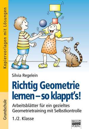 Richtig Geometrie lernen - so klappt´s! de Silvia Regelein