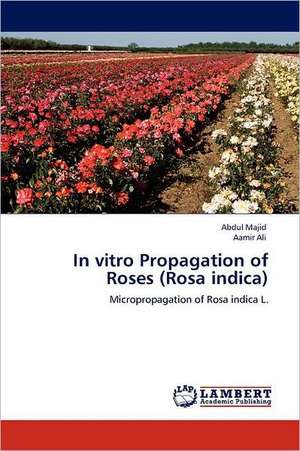 In vitro Propagation of Roses (Rosa indica) de Abdul Majid