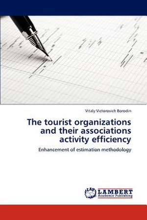 The tourist organizations and their associations activity efficiency de Vitaly Victorovich Borodin