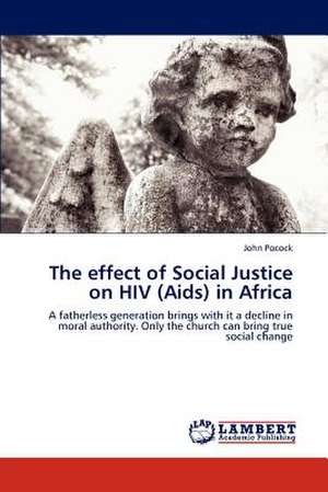 The effect of Social Justice on HIV (Aids) in Africa de John Pocock