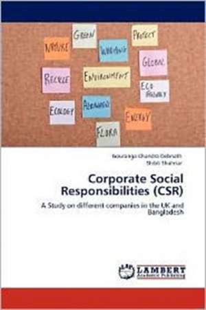 Corporate Social Responsibilities (CSR) de Gouranga Chandra Debnath