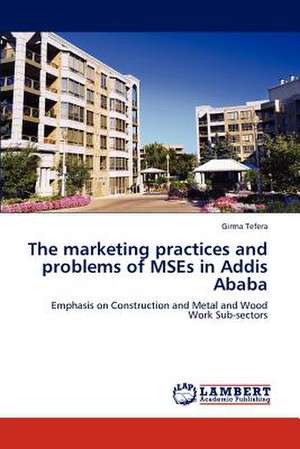 The marketing practices and problems of MSEs in Addis Ababa de Girma Tefera