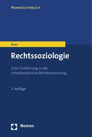 Rechtssoziologie de Susanne Baer