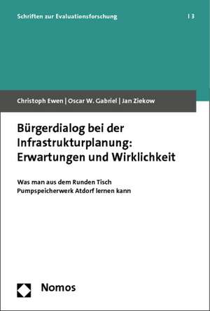 Bürgerdialog bei der Infrastrukturplanung: Erwartungen und Wirklichkeit de Christoph Ewen