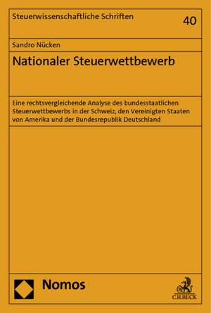 Nationaler Steuerwettbewerb de Sandro Nücken