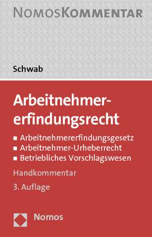 Arbeitnehmererfindungsrecht de Brent Schwab