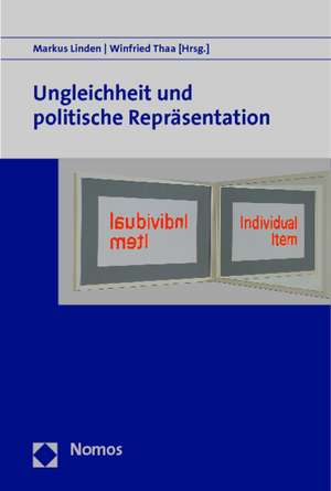 Ungleichheit und politische Repräsentation de Markus Linden