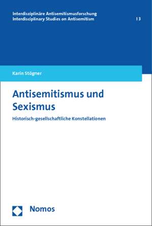 Antisemitismus und Sexismus de Karin Stögner