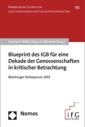 Blueprint des IGB für eine Dekade der Genossenschaften in kritischer Betrachtung de Sascha Mölls