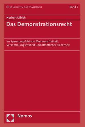 Das Demonstrationsrecht de Norbert Ullrich