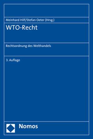 WTO-Recht de Meinhard Hilf