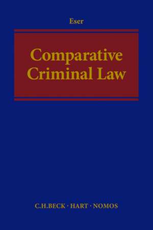 Comparative Criminal Law de Albin Eser