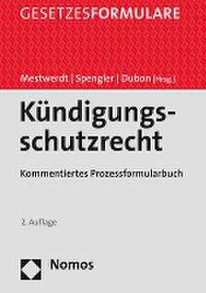 Kündigungsschutzrecht de Wilhelm Mestwerdt