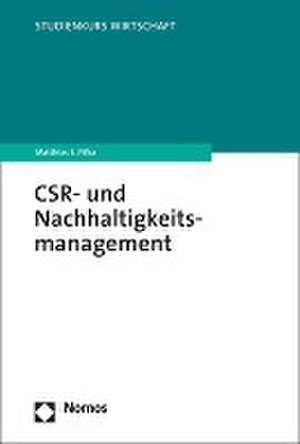 CSR- und Nachhaltigkeitsmanagement de Matthias S. Fifka