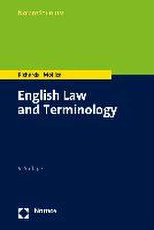 English Law and Terminology de Claudina Richards