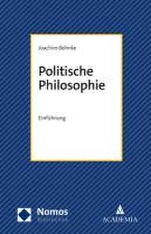 Politische Philosophie de Joachim Behnke