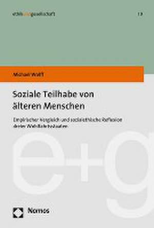 Soziale Teilhabe von älteren Menschen de Michael Wolff