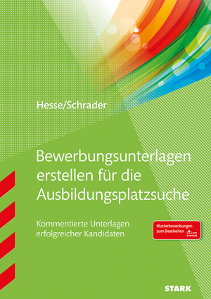 STARK Bewerbungsunterlagen erstellen für die Ausbildungsplatzsuche de Jürgen Hesse