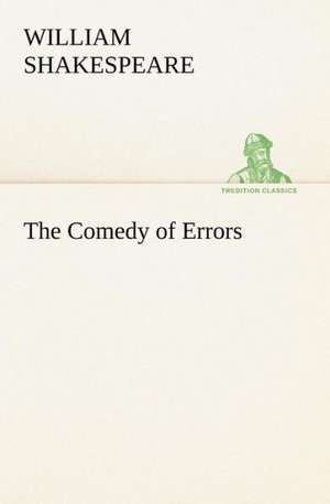 The Comedy of Errors de William Shakespeare