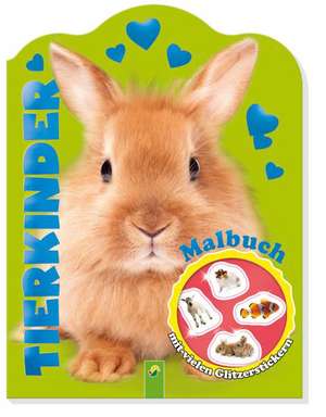 Glitzersticker-Malbuch Tierkinder (Hase) de Roger De Klerk