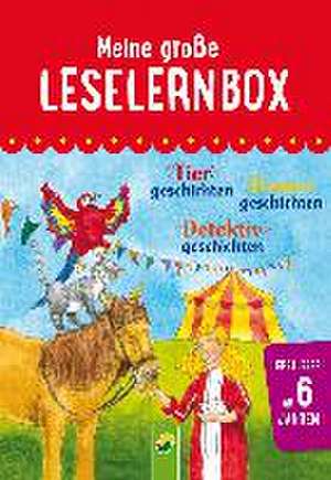 Meine große Leselernbox - Tiergeschichten, Hexengeschichten, Detektivgeschichten de Carola von Kessel