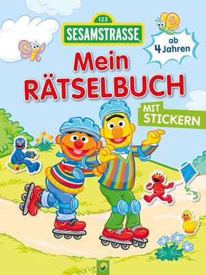 Sesamstraße Mein Rätselbuch mit Stickern