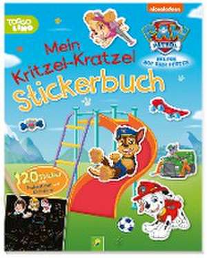 PAW Patrol Mein Kritzel-Kratzel Stickerbuch mit Bambus-Stick de Luise Holthausen