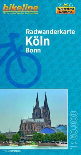 Bikeline Radwanderkarte Köln / Bonn 1 : 60 000