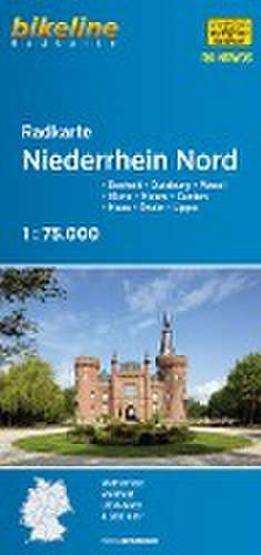 Radkarte Niederrhein Nord (RK-NRW03) de Esterbauer Verlag